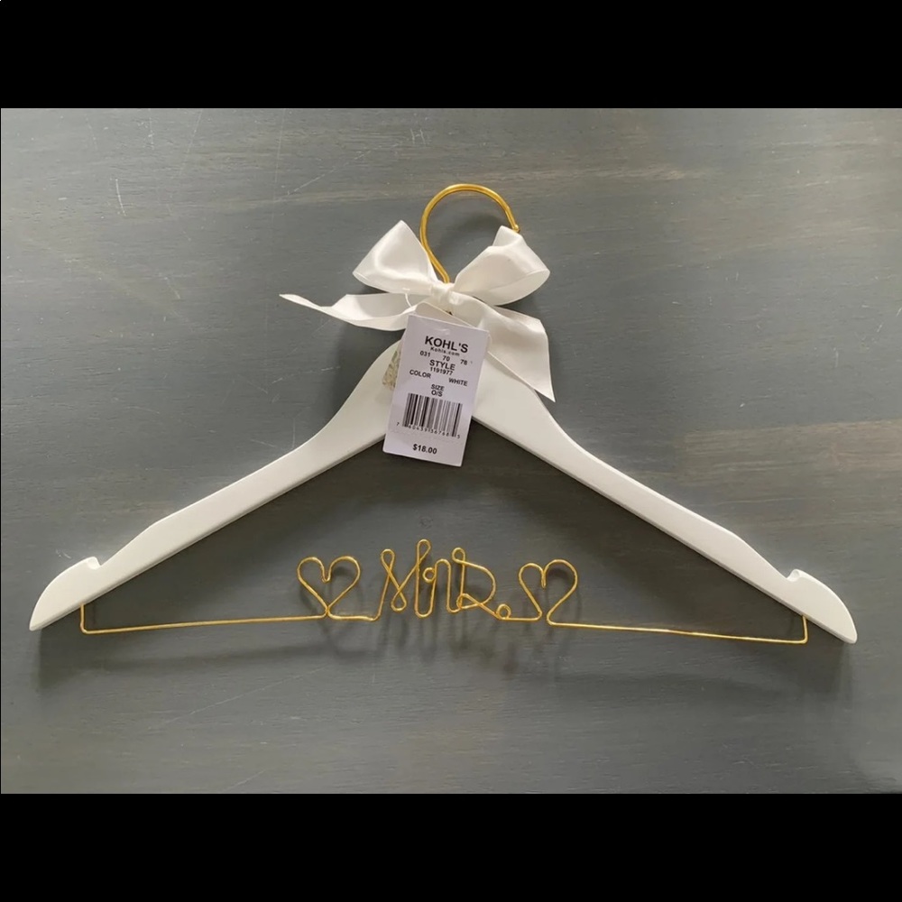 Wedding “Mrs.” Hanger